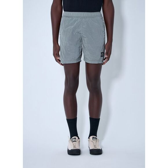Stone Island Men Logo Patch Shorts
